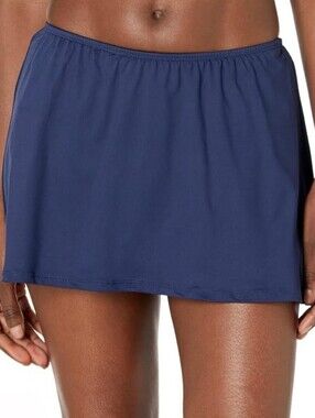 Bahia Resort Navy Swim Skirt Bottoms Cover-Up